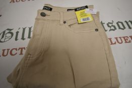 *David Bitton Lady’s Tan High Rise Cargo Trousers Size: 10