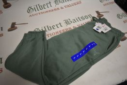 *Puma Light Green Joggers Size: L