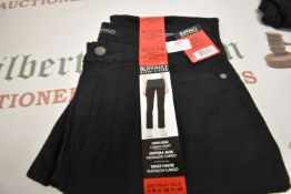 *David Bitton Lady’s Black High Rise Cargo Trousers Size: 12
