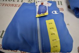 Champion Child’s Light Blue Hoodie Size: 7-8 years