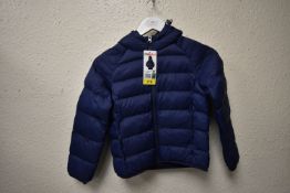 32 Degrees Heat Child’s Blue Puffer Jacket Size: 7-8 years