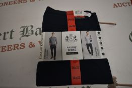 *English Laundry Gent’s Blue Flat Front Chinos Size: 34x32
