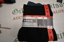 *Jachs Gent’s Lounge Shorts 2pk Size: M