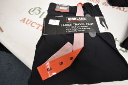 *Kirkland Lady’s Black Travel Trousers Size: 8