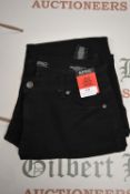*Buffalo Lady’s Black Chino Cargo Trousers Size: 10