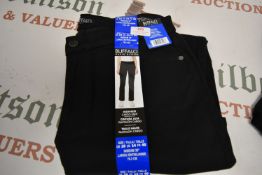 *David Bitton Lady’s Black High Rise Cargo Trousers Size: 14