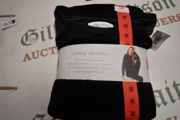 *Carole Hochman Lady’s Black 2pc Lounge Set Size: M
