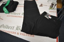 *Gerry Gent’s Black Venture Fleece Lined Trousers Size: 38x34