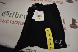 *Puma Black Joggers Size: S