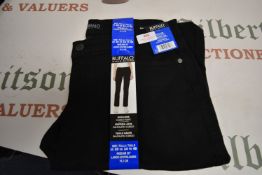 *David Bitton Lady’s Black High Rise Cargo Trousers Size: 14