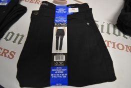 *David Bitton Lady’s Black High Rise Cargo Trousers Size: 14