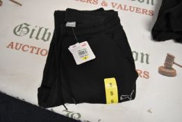 *Puma Black Joggers Size: S