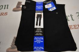 *David Bitton Lady’s Black High Rise Cargo Trousers Size: 14