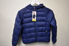 32 Degrees Heat Child’s Blue Puffer Jacket Size: 7-8 years