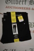 *Buffalo Lady’s Black Chino Cargo Trousers Size: 10