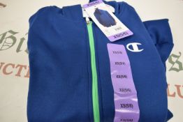 Champion Child’s Blue Hoodie Size: 5-6 years