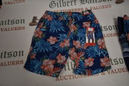 *Kirkland Hawaiian Swim Shorts Size: M