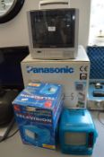 Panasonic and King Avon Portable TVs
