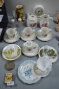Royal Albert Rouge Tableware etc.