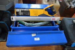 Metal Toolbox and Contents