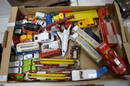 Corgi Fire Engines and Assorted Trucks etc.