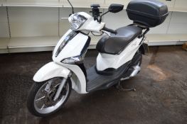Piaggio Liberty 125 ABS Moped, Reg: LC72 CYT