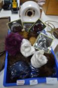 Furry Keyrings and Cuffs, and a Dog Bowl