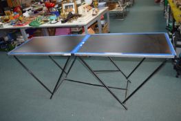 Folding Aluminium Paste Table