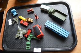 Vintage Dinky and Matchbox Vehicles etc.