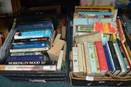 Two Boxes of Assorted Books