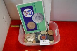 Assorted Coinage and a Medallion