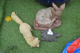 Three Animal Ornaments