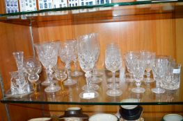 Cut Glass Lead Crystal Wine Glasses
