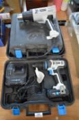 Mac Allister Cordless Drill and a Heat Gun