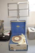 Vintage Dansette Portable Record Player, plus Musi
