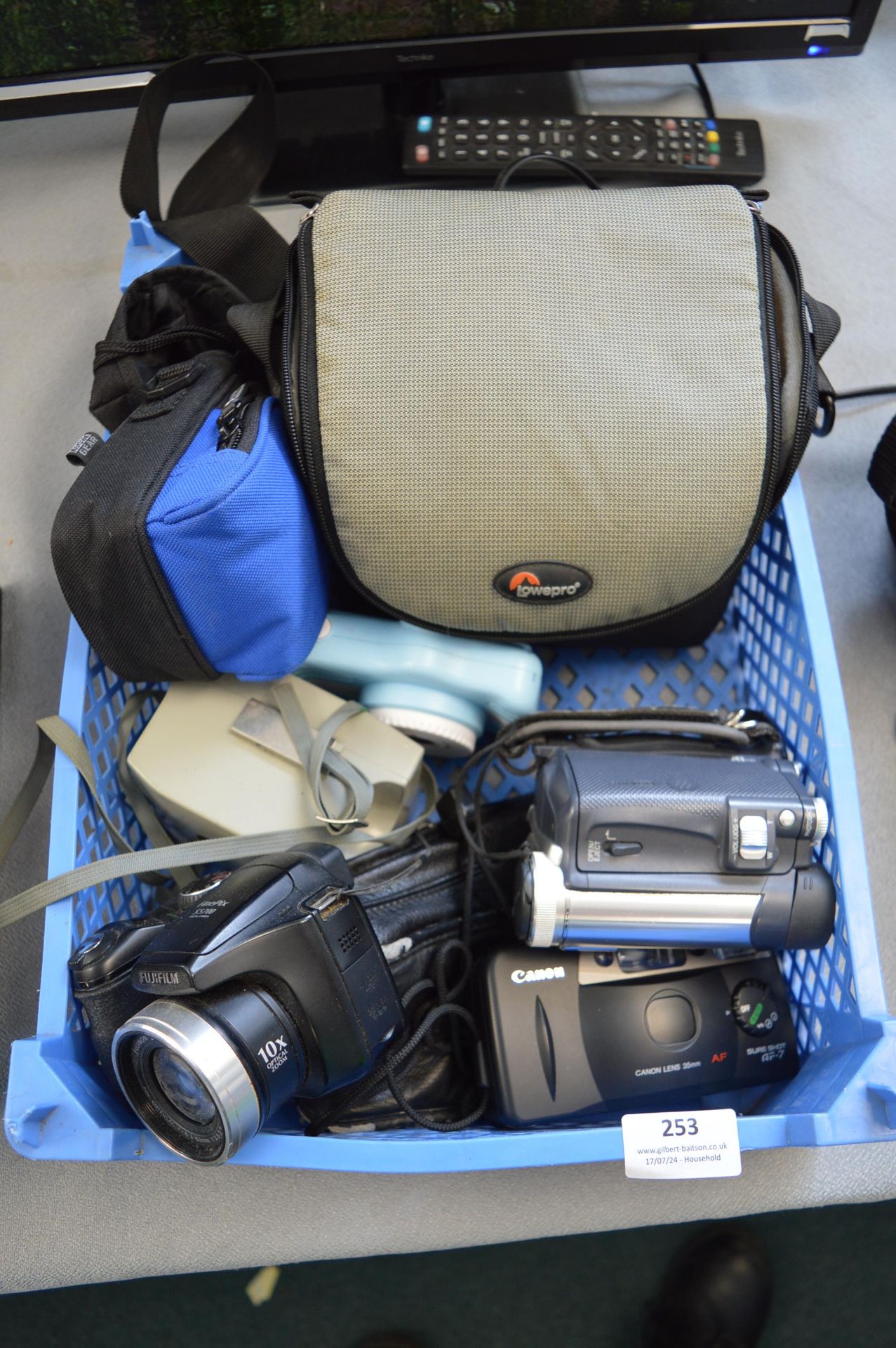 Assorted Digital Cameras Including Fujifilm Fine P