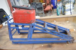 Pair of Car Ramps, and a Petrol Can