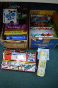 Two Boxes of Board Games and Toys