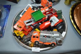 Corgi and Matchbox Diecast Vehicles etc.