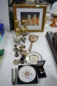 Decorative Items, Ornaments, Minton Dish, and a 9c
