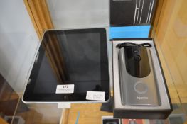 Apache Wireless Video Doorbell, and an Apple iPad