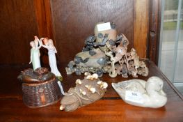 Assorted Carved Animals etc.