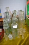 Victorian Glass Bottles etc.