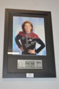 Signed Framed Star Trek Photograph - Kate Mulgrew