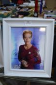 Destination Star Trek Framed Signed Photograph - S