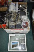 Electrical Items Including Speakers, Digital Pictu