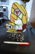 Lead Glass Butterfly Lamp