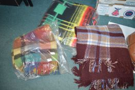 Three Vintage Wool Blankets