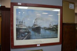 Adrian Thompson Hull Dock Print 