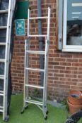 Aluminium Three Way Domestic Combination Ladder